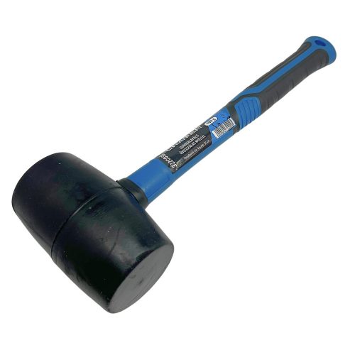 Ciocan de cauciuc 700 G. Mâner din fibră de sticlă Crater