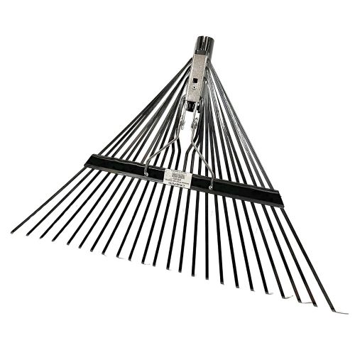 Mătură pentru frunze cu arc cu 24 de dinți, 47 cm, crater drept