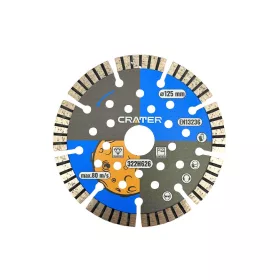 GYÉMÁNT VÁGÓTÁRCSA 125 MM TURBO 1,8MM CRATER