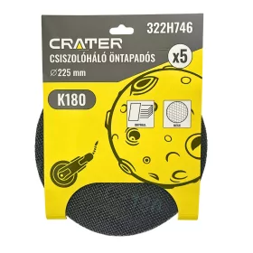 CSISZOLÓHÁLÓ ÖNTAPADÓS Q225MM K180 5DB CRATER