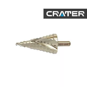 STUFENBOHRER SPIRAL 6-38MM HSS KRATER BLISTERED