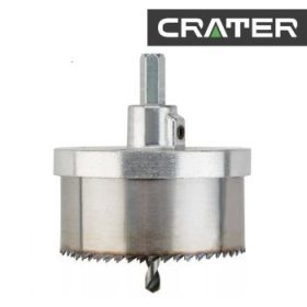   FRĂZĂTOR CERCUAL 5 PIESE. DINȚI CĂLIȚI 28-75 MM, 1/4" CU CRATER BLISTERAT