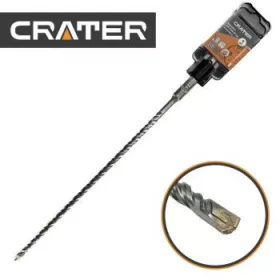 CONCRETE DRILL 6.5*260MM SDS PLUS S4 TIP. CRATER