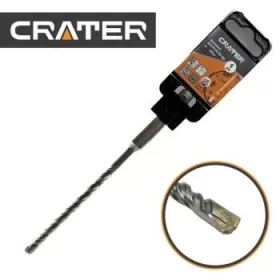 CONCRETE DRILL 6.5*310MM SDS PLUS S4 TIP. CRATER