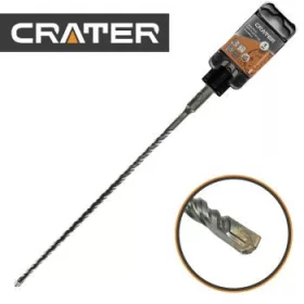 CONCRETE DRILL 6*260MM SDS PLUS S4 TIP. CRATER