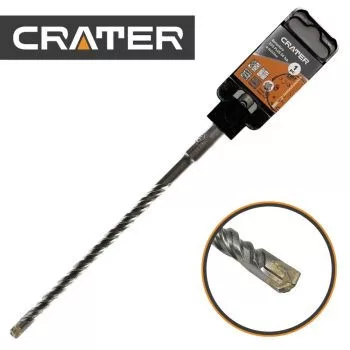 CONCRETE DRILL 8*210MM SDS PLUS S4 TIP. CRATER