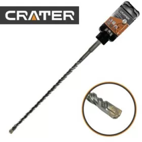 CONCRETE DRILL 8*260MM SDS PLUS S4 TIP. CRATER