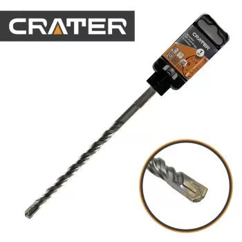 CONCRETE DRILL 10*210MM SDS PLUS S4 TIP. CRATER