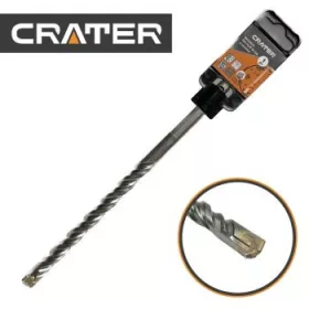 CONCRETE DRILL 12*210MM SDS PLUS S4 TIP. CRATER