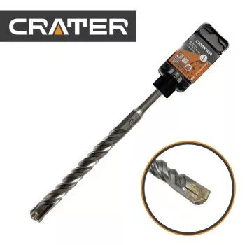 CONCRETE DRILL 16*210MM SDS PLUS S4 TIP. CRATER