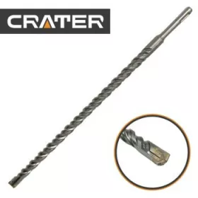 CONCRETE DRILL 18*260MM SDS PLUS S4 TIP. CRATER