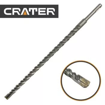 CONCRETE DRILL 18*310MM SDS PLUS S4 TIP. CRATER