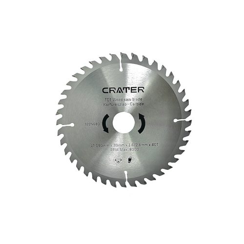 KREISSÄGEBLATT 190*30 / 40FOG HARTMETALLKRATER