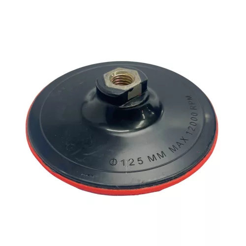 PLACĂ DE CAUCIUC CU VELCRO 125MM*M14 CRATER (355H825)