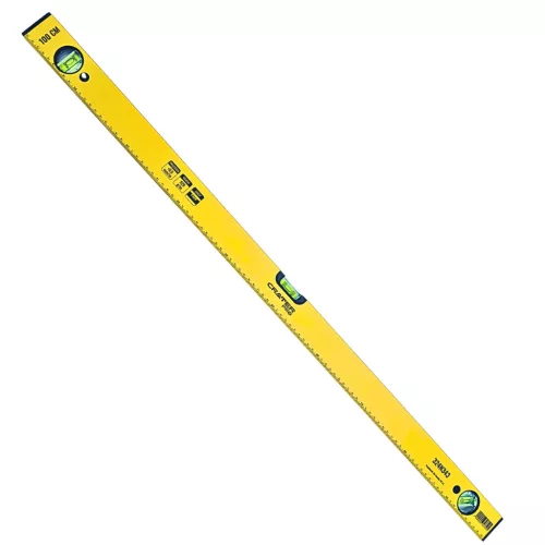 VÍZMÉRTÉK 1000 MM 3 LIBELLÁS PROFI CRATER PRO SÁRGA