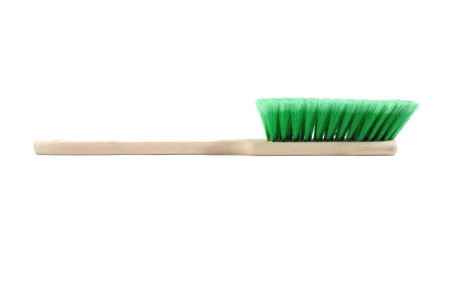 Autowaschbürste mit Holzgriff, Kunstfaser, ungarisch