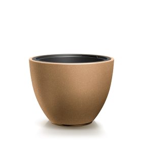   Blumentopf für den Außenbereich, frostbeständig, Heos, Natur, Dbhem570W-4665W – 569 x 435 x 569 mm