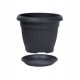 Blumentopf mit Sockel Anthrazit Dce35, Pod29-S433 - 350X275X350Mm