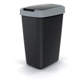 Mülleimer Comp. 45 Liter. Mit Deckel Nsab45-429U Grau