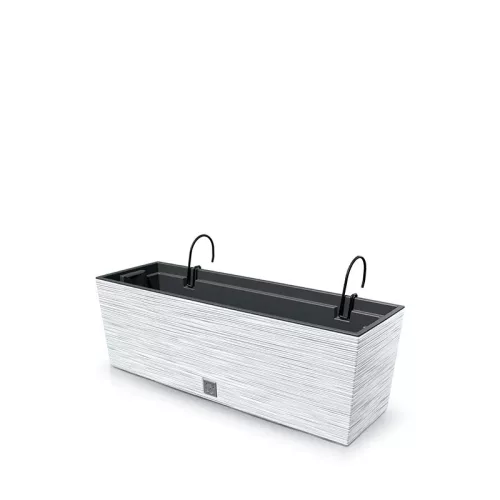 Balcony Box 600W Wood Case White Dfc600W-S449 580X180X195Mm