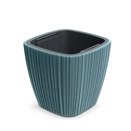 Virágcserép 400 oro square skandináv kék dbos400-5415c