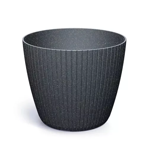 Virágcserép 400 lamia round woo antracit dlam400w-s433w