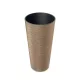 Virágcserép 300 furu round slim natúr dfrh300w-4665w