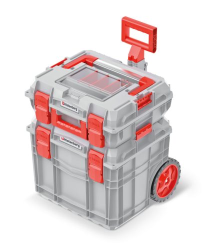 SZERSZÁMOSLÁDA MOBIL 2 RÉSZ. ABS ZÁR KXCS454055-4C C-BLOCK 450X380X545MM