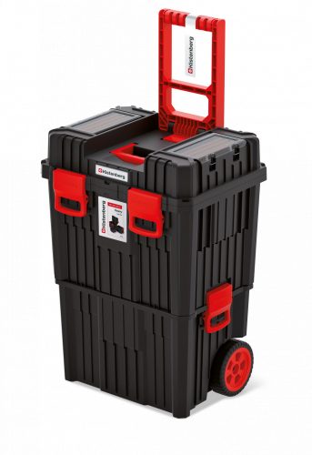 Toolbox Mobile 2 Part. Art. Abs Lock Khvw-S411 Heavy 450X360X640Mm