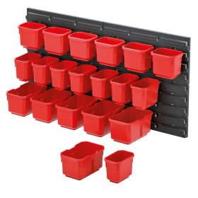   Tool Holder Wall 22Pcs Storage Compartments Kor6-S411 800X195X392