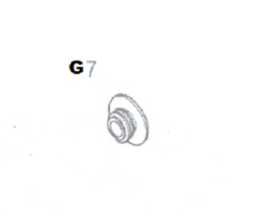 Angrenaj pompă de ulei pentru drujbă App. G7