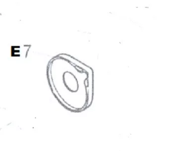 Carcasă arc demaror pentru drujbă E7