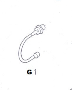 Țeavă pompă ulei drujbă aplicator G1