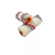 Rolă de vopsea 10 cm * 15, filtru alb din poliacril, 2 buc., roșie, 29406/2