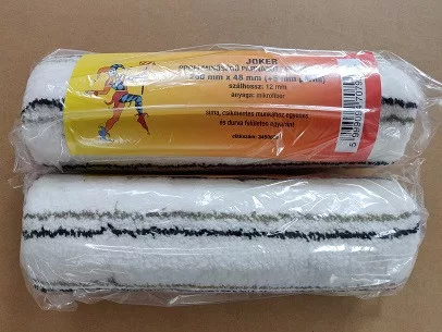 Rolă de vopsea 250*48 microfibră alb gri negru 10123