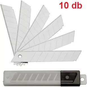 Lamă detașabilă 18 mm, pachet de 10 bucăți, 43-2