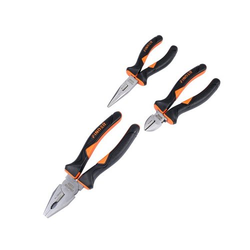 Pliers Set Side Combi.Radio Finder 190486 160-200-160Mm-Es