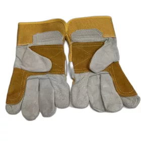 Védőkesztyű marhabőr tenyerén erős ce. a1015,3417,44-4