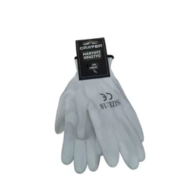 KESZTYŰ MÁRTOTT 10" FEHÉR BLISZTERES CRATER