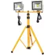 Trepied cu reflector 2x20W cu LED-uri 6963 Faster Tools