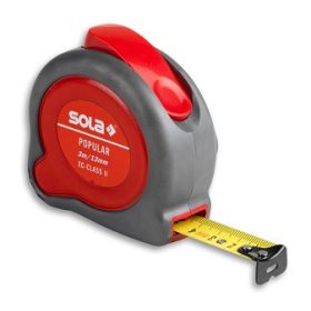 Maßband Stahl 3M Pp3 Rot /13Mm/ Sola