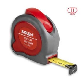 Maßband Stahl 5M Pp5 Rot /19Mm/ Sola