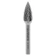 TURBO MILL HARTMETALL SPITZ 12*25*6 G- GRAPHIT