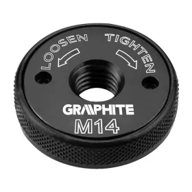 SCHNELLSPERRMUTTER FÜR WINKELSCHLEIFER CLICK GRAPHITE M14