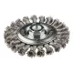 Steinbürste 115mm M14 gestreift 0,5mm Graphit