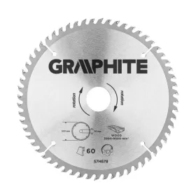 LAMĂ DE FIERĂSTRĂU CIRCULAR 200*30 MM HM 60 DINȚI GRAFIT