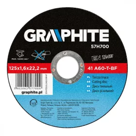 TRENNSCHEIBE METALL 125*1,6*22MM 41 A60-T-BF GRAPHIT