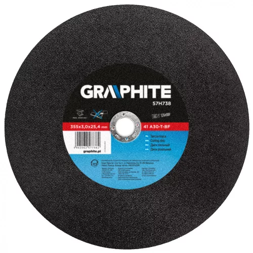 CUTTING DISC METAL 355*3.0*25.4 41 A30-T-BF GRAPHITE