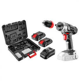   Mașină de găurit fără fir 18V 10M.2*2Ah Grafit fără fir