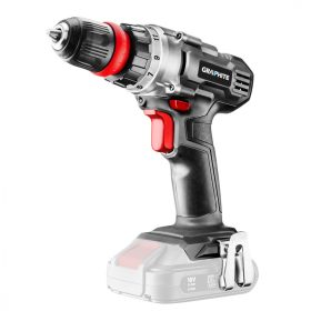   Mașină de găurit/șurubelniță fără fir cu baterie Li-Ion de 18 V, grafit